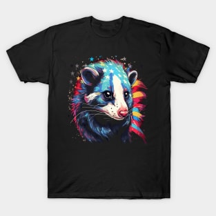 Patriotic Opossum T-Shirt